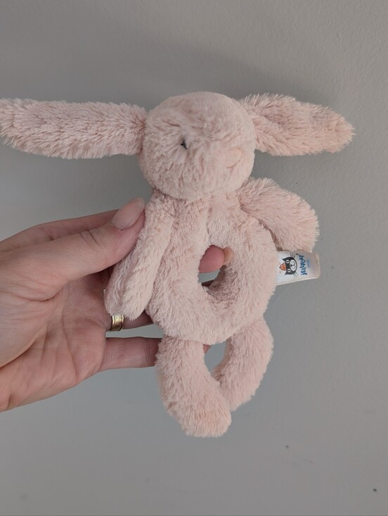 Jellycat Other - Jellycat Bashful Bunny Blush Pink Ring Rattle